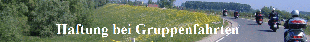 Haftung bei Gruppenfahrten