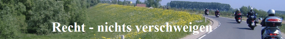 Recht - nichts verschweigen