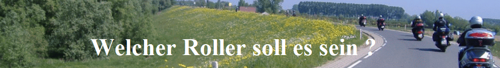 Welcher Roller soll es sein ?