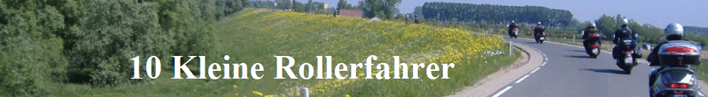 10 Kleine Rollerfahrer
