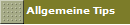 Allgemeine Tips