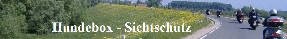 Hundebox - Sichtschutz