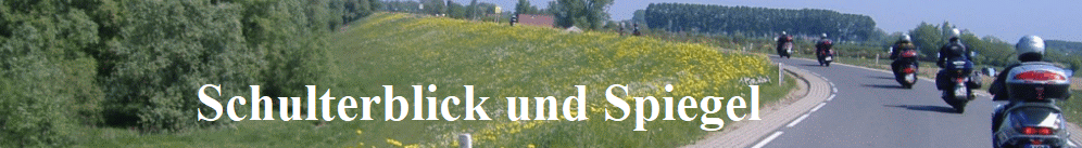 Schulterblick und Spiegel